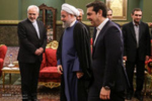 Pres. Rouhani, Greek PM meet 