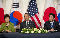 S Korea, Japan, US to cooperate for strong sanctions on N Korea 