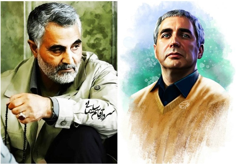 هدیه‌ سردار قاسم سلیمانی به ابراهیم حاتمی‌کیا + عکس 