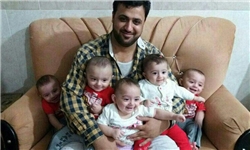 صحت و سقم شهادت پدر ۵ قلوها در سوریه+تصویر