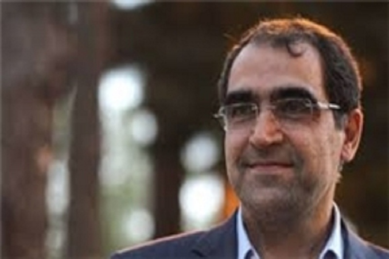 حضور وزیر بهداشت در جمع راهپیمایان تهرانی