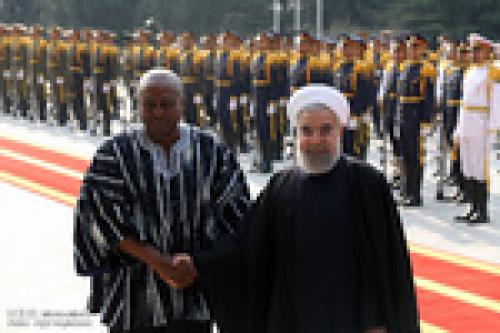 Pres. Rouhani welcomes Ghanaian counterpart 