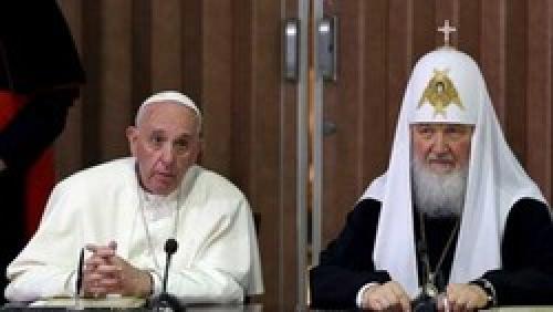Pope, Russian Patriarch expect world to hear appeal for peace 