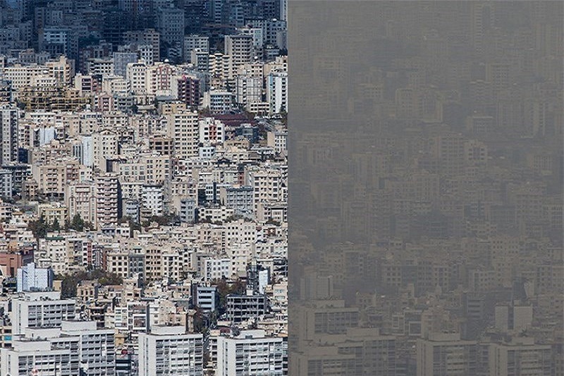 100ساعت آلودگی در تهران