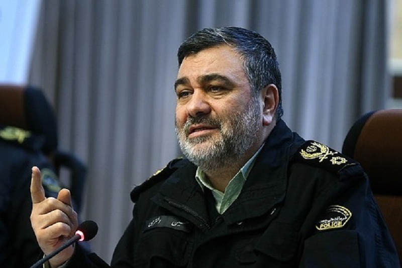 همایش انتخابات با سخنرانی فرمانده نیروی انتظامی جمهوری اسلامی ایران