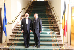 zarif meets with Belgian parliament head 