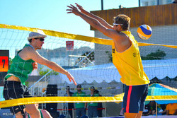 Beach Volleyball Tour underway in Kish 