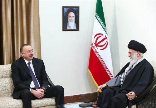 رئیس جمهور آذربایجان با رهبر معظم انقلاب دیدار و گفت‌وگو کرد 