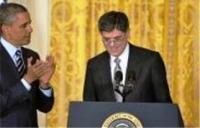 اوباما وزیر خزانه داری جدید آمریکا را تعیین کرد