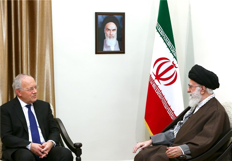 رئیس‌جمهور سوئیس با امام خامنه‌ای دیدار کرد 