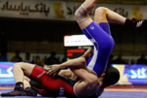 Iran finishes 1st in Yadegar Emam Wrestling Cup 