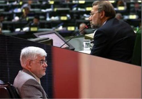 شاهد تنش بین لاریجانی و عارف برای ریاست مجلس دهم نخواهیم بود 