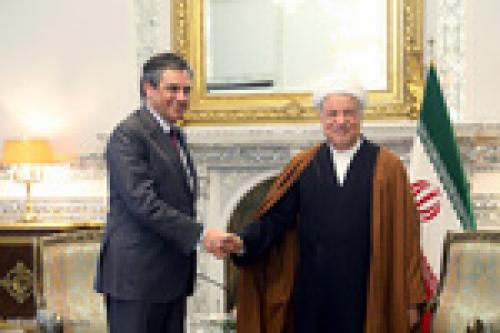 Rafsanjani, French official meet in Tehran 