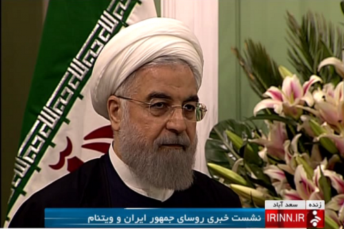 روحانی: حجم روابط اقتصادی ایران و ویتنام ظرف ۵ سال آینده به ۲ میلیارد دلار افزایش می‌یابد