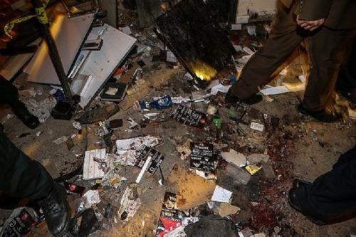 عکس:انفجار در بازار تهران