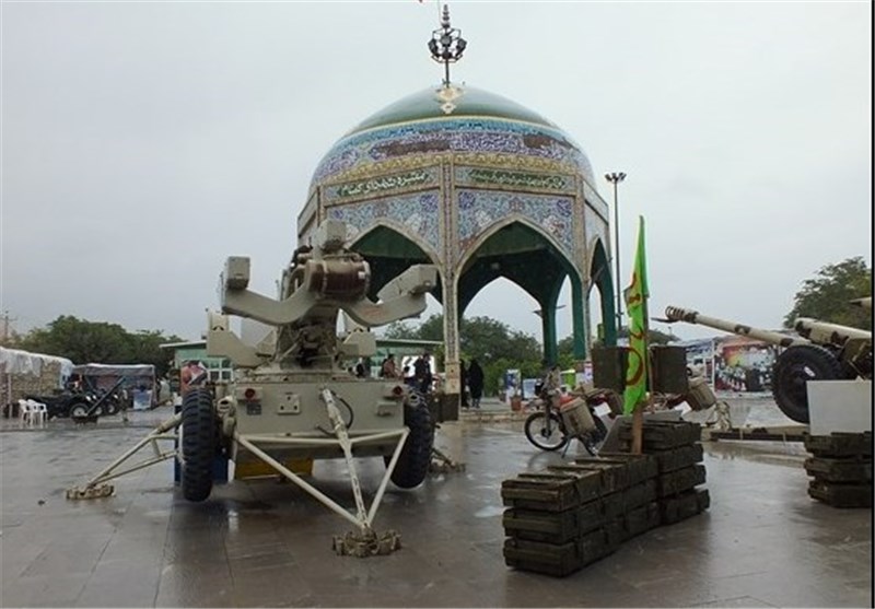 نمایشگاه راهیان نور ارتش در یادمان شهدای اندیمشک افتتاح شد