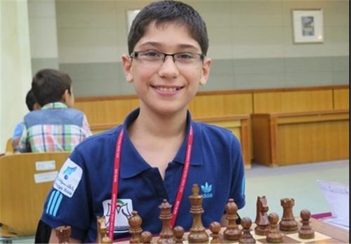 اعجوبه ۱۳ساله شطرنج ایران: پس از بردن قائم مقامی حس عجیبی داشتم
