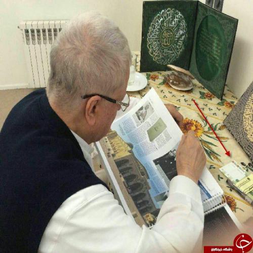 اسکناس های عیدی روی میز آیت الله هاشمی رفسنجانی +عکس 