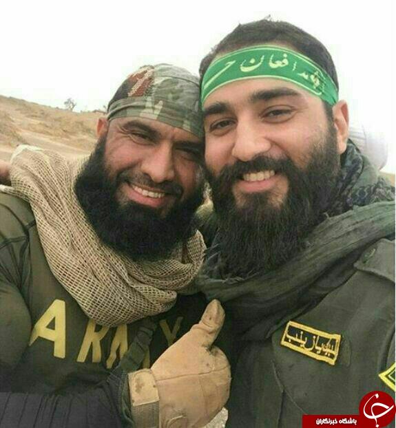 دو دوست صمیمی که داعش را زمین گیر کرده اند + تصویر