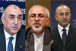 FMs of Iran, Turkey, Azerbaijan to meet in Ramsar 