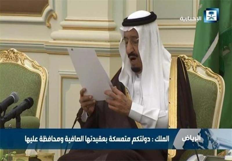 رکورد جدید ملک سلمان؛ ۴ غلط املایی و ۴ جمله نامفهوم در ۱۵۲ ثانیه 