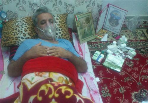 "درد و رنج" همنشین ۳۰ ساله جانباز لرستانی/جدال جانباز فراموش شده با بیماری 