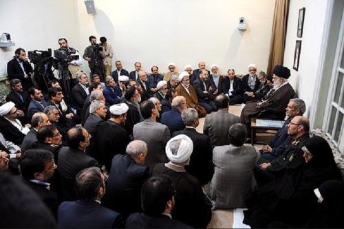 عکس:دیدار جمعی از مسئولان کشور با رهبر معظم انقلاب