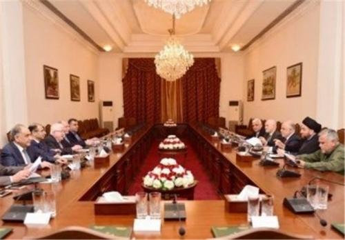  امضای سران و رهبران سیاسی عراق پای سند اصلاح ملی