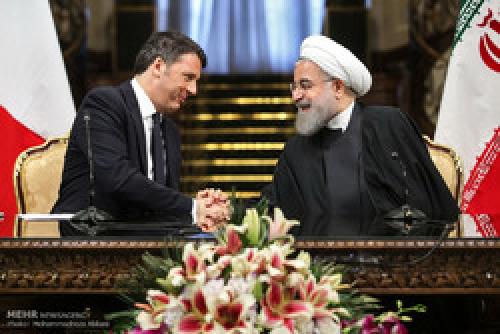 Rouhani hails Italian role in nuclear deal 