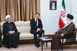 Leader receives Italian PM on Tue. 