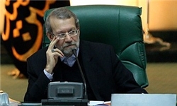 تایید سخنان احمدی نژاد توسط لاریجانی/ای کاش رئیس جمهور در جلسه می ماند