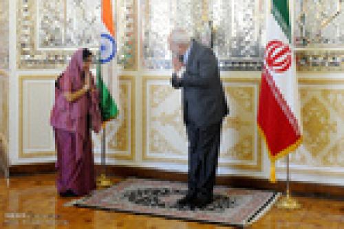 Iran, India FMs meet in Tehran 