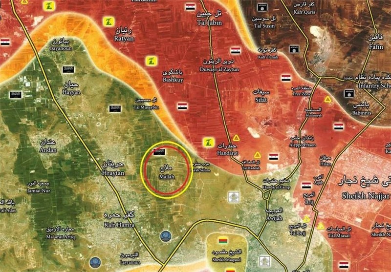 تامین امنیت بزرگترین فرودگاه نظامی سوریه/ ارتش وارد محله «صلاح‌الدین» شد