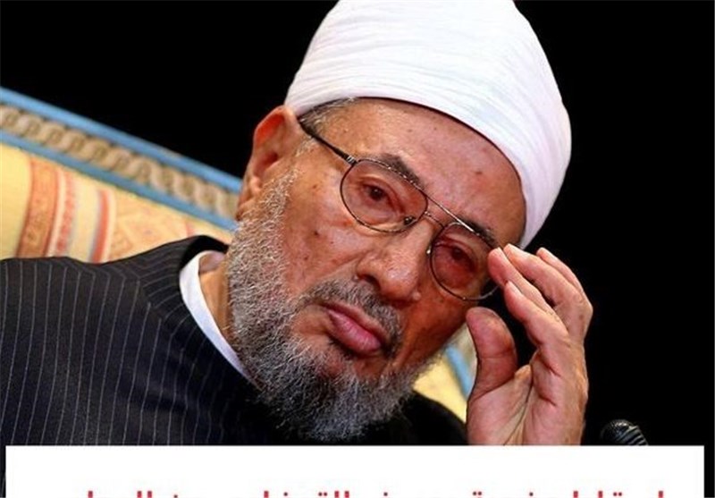 قرضاوی: مصریها علیه السیسی به پا خیزند/ غرب ارتش را هدایت میکند