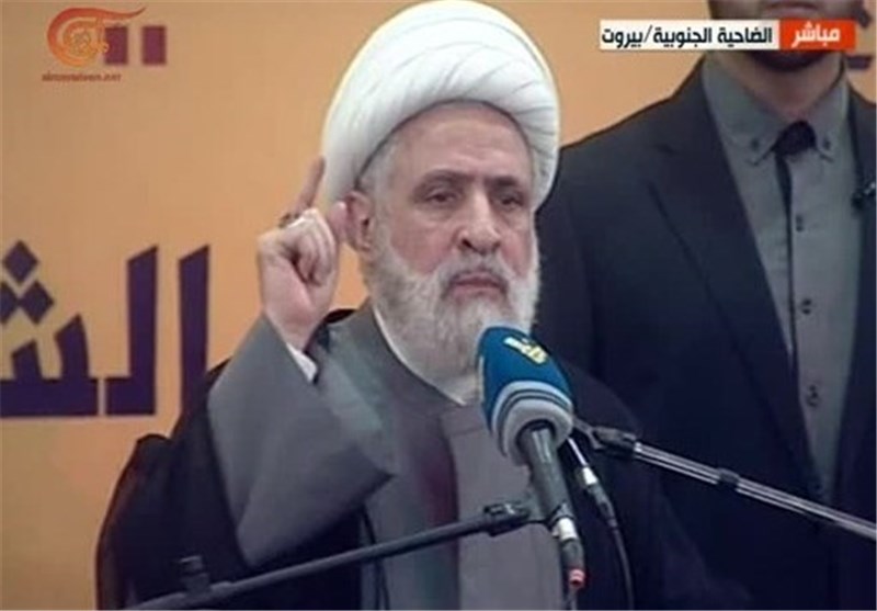 نعیم قاسم: شهادت بدرالدین عزم ما را بیشتر میکند