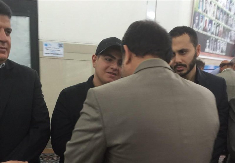 حضور فرزند فرمانده فقید شاخه نظامی حزبالله در تهران + تصاویر