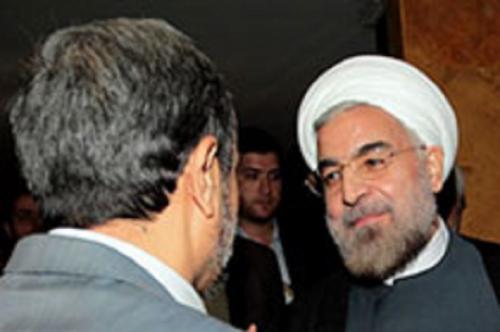نیاز احمدی نژاد به روحانی و روحانی به احمدی نژاد!