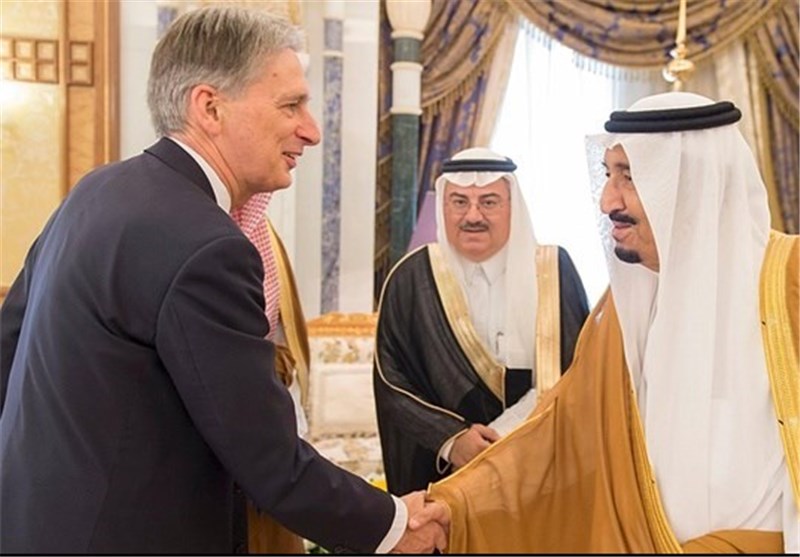 هاموند با شاه سعودی دیدار کرد 