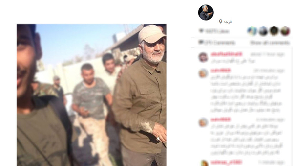 عکس/ حاج قاسم سلیمانی در فلوجه 