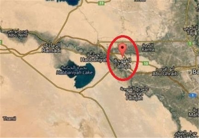 فرار ده‌ها داعشی به داخل فلوجه با پیشروی ارتش عراق 