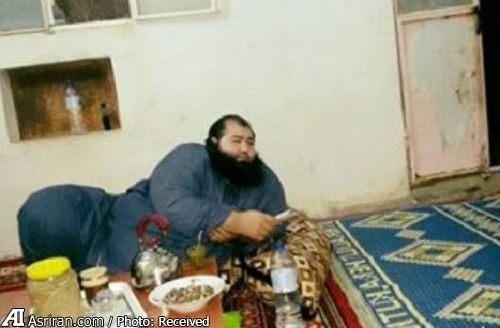 (تصاویر) دستگیری جلاد 130 کیلویی داعش