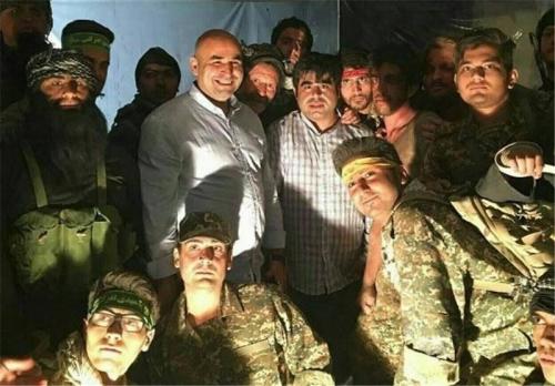 امیر نوری در فلوجه: آمده ام دست مدافعان حرم را ببوسم 