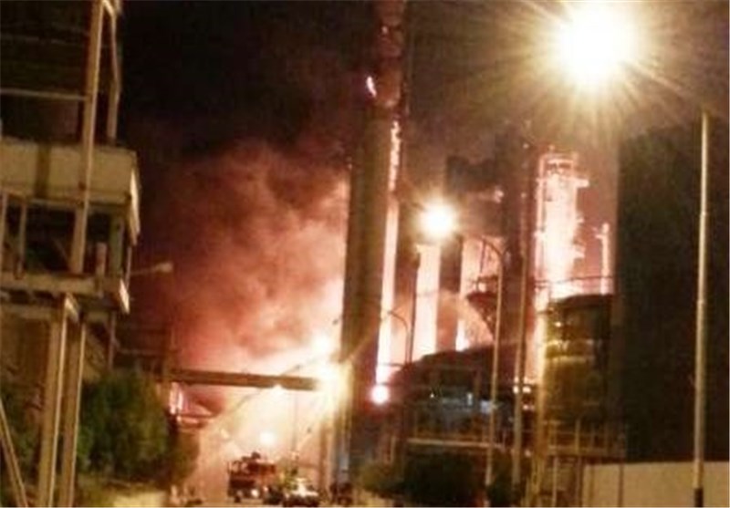  آتش در مجتمع پتروشیمی بوعلی سینای ماهشهر خاموش شد 
