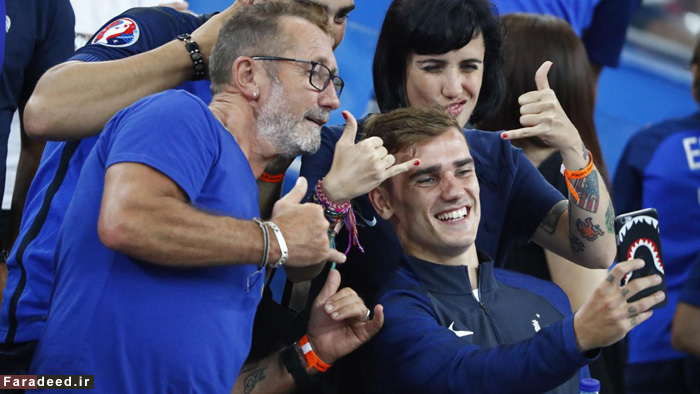 (تصاویر) صعود فرانسه به فینال یورو 