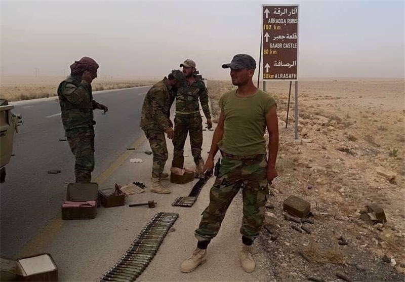  اولین گروه از نیروهای ارتش سوریه و مقاومت به جاده «الکاستیلو» رسیدند