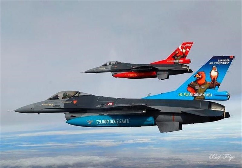 شناسه بالگردهای مفقود شده ترکیه «برای انهدام» در جنگنده‌های F۱۶ ثبت شد