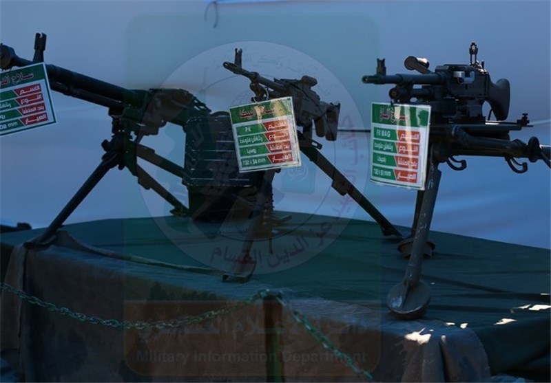 برپایی نمایشگاه سلاح‌های گردان‌های قسام در غزه +عکس