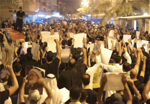  تداوم اعتراض بحرینی‌ها به سلب تابعیت شیخ عیسی قاسم
