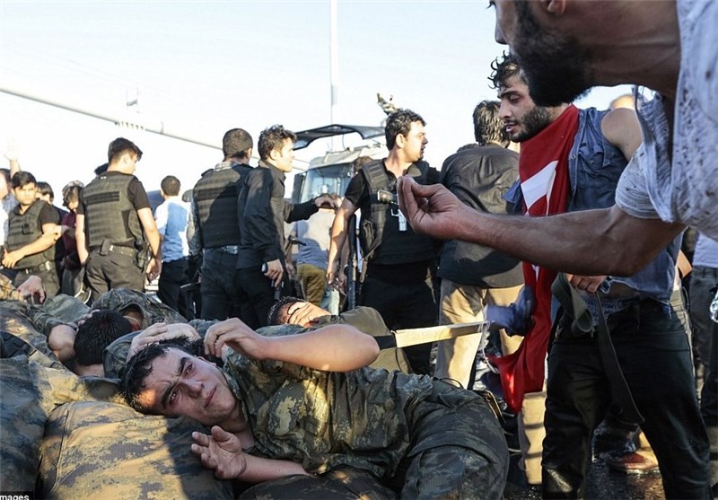  ارتش ترکیه: ۸۶۵۱ نظامی در کودتای نافرجام مشارکت داشتند
