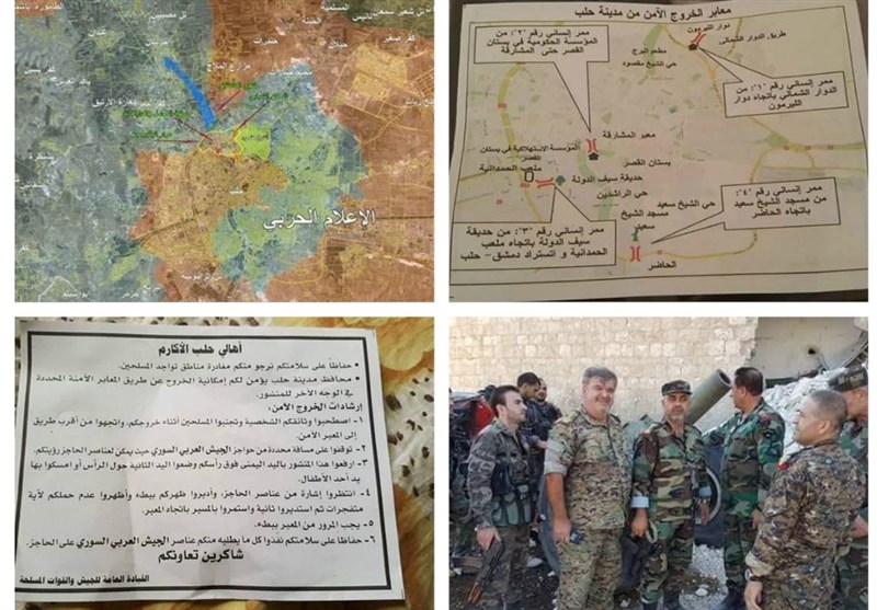 کنترل ارتش سوریه بر «بنی زید»/ تنها شریان امدادرسانی تروریستها در شمال حلب قطع شد